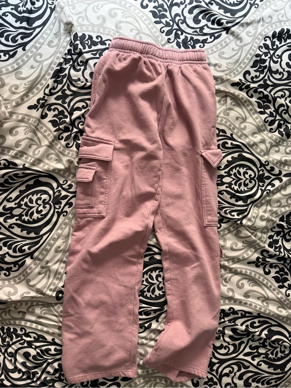 Garage Pink Cargo Sweatpants for Kids